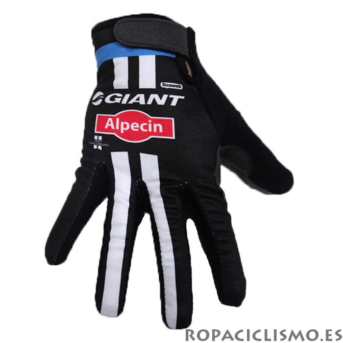 2020 Giant Alpecin Guantes Largos Gris